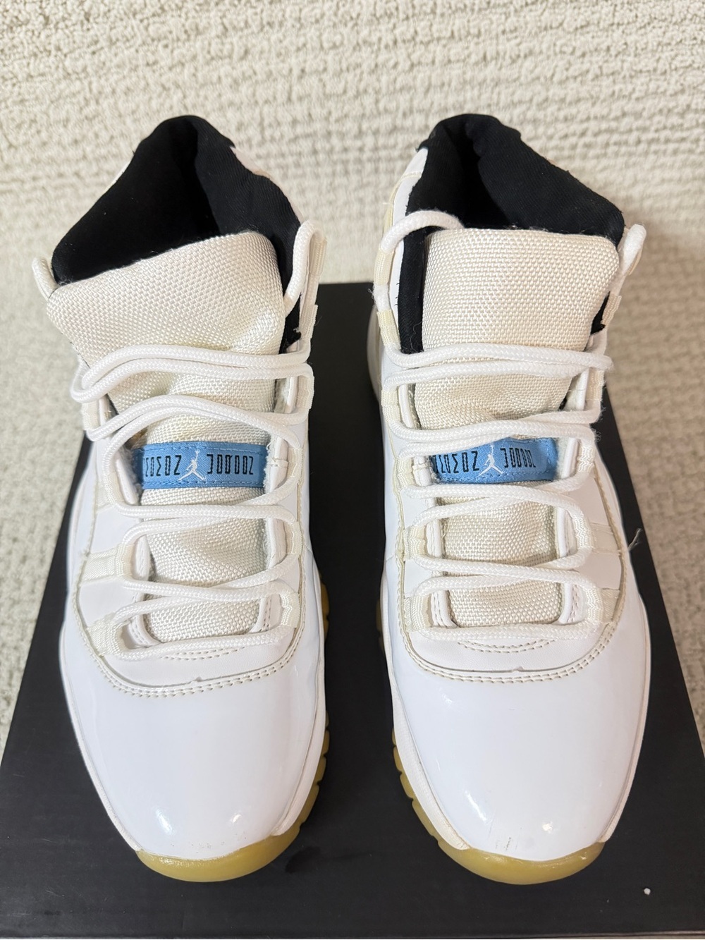 Nike Air Jordan 11 Retro Legend Blue GS White
University Blue Size 8.5Y - Picture 2 of 14